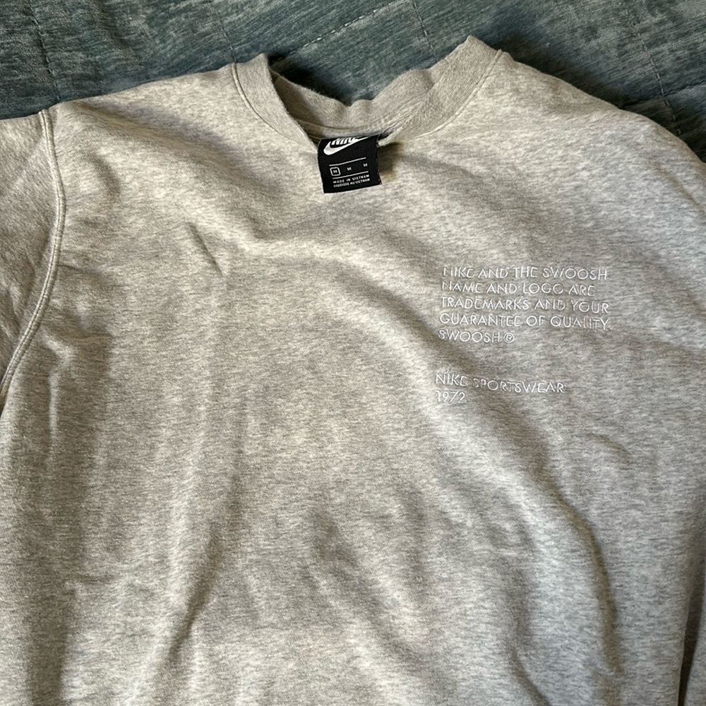 Nike swoosh crewneck